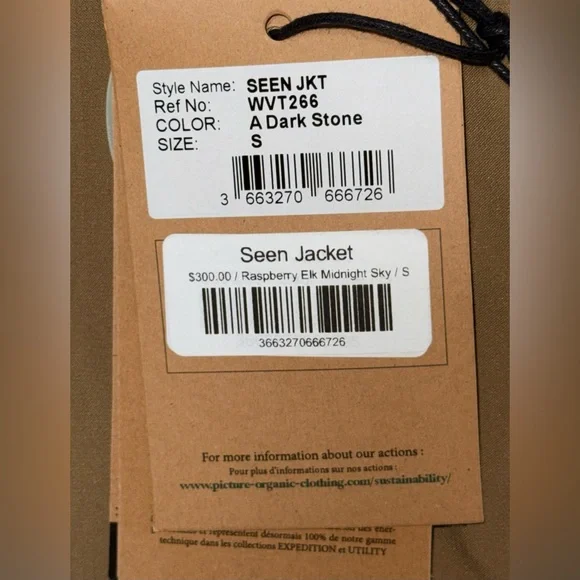 Women's Pink and Tan Ski Jacket - Picture 13 of 14